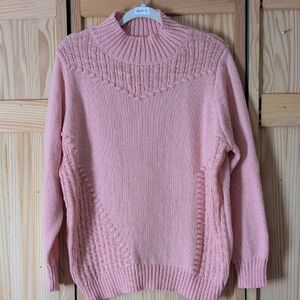 Pink Knit Sweater Size XL